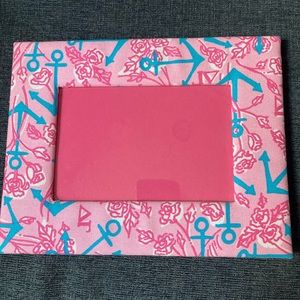 Lilly Pulitzer Delta Gamma picture frame